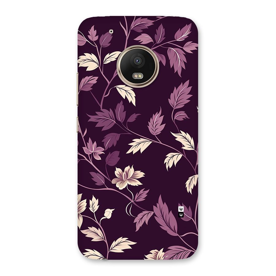 Traditional Florals Back Case for Moto G5 Plus