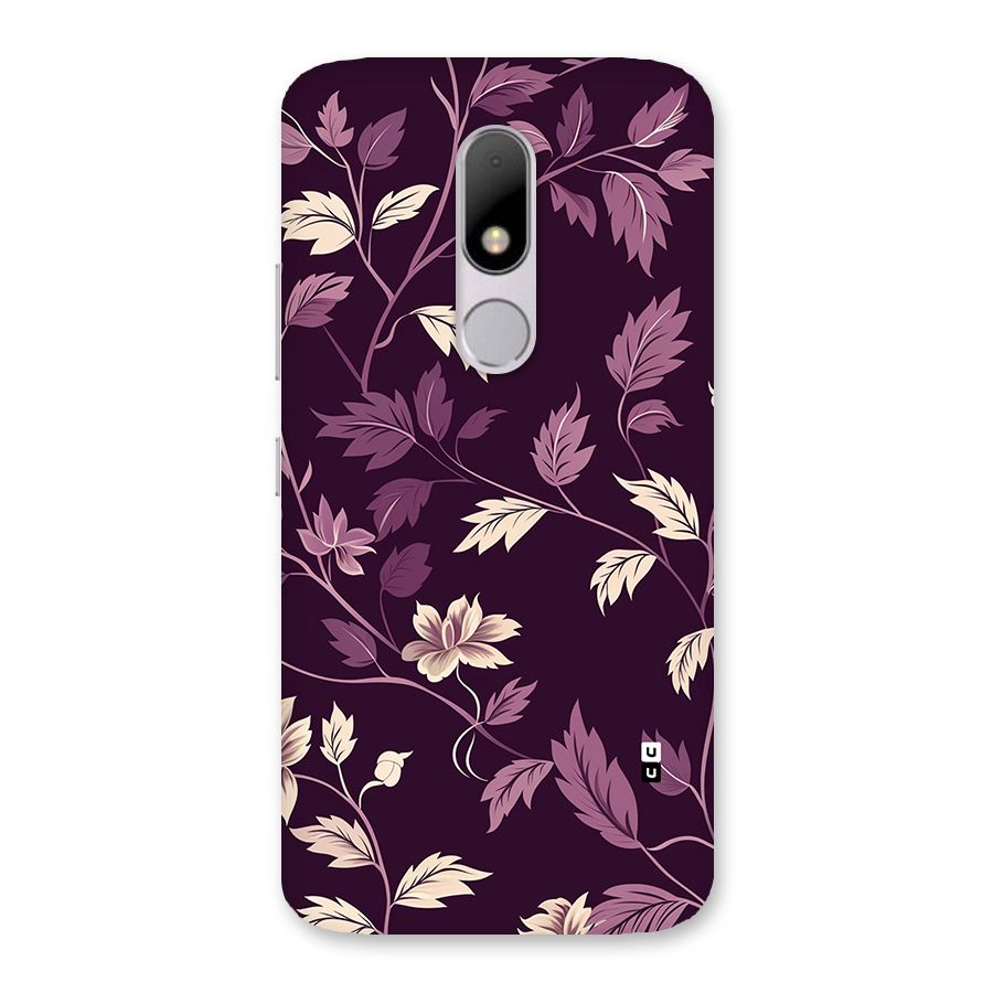 Traditional Florals Back Case for Moto M