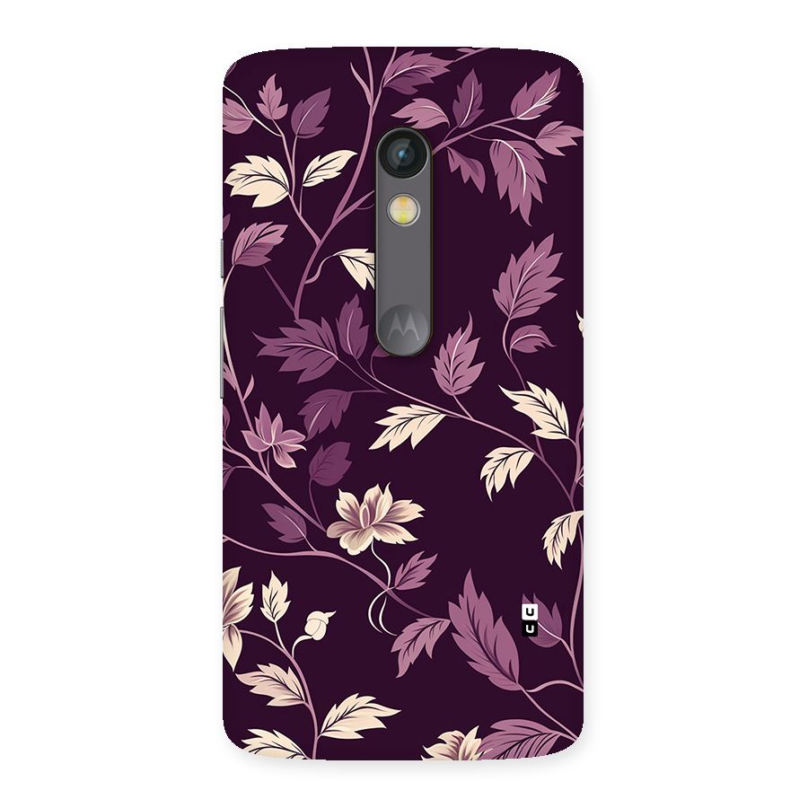Traditional Florals Back Case for Moto X Play