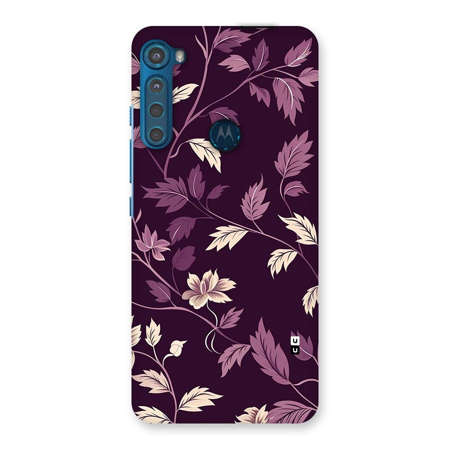 Traditional Florals Back Case for Motorola One Fusion Plus