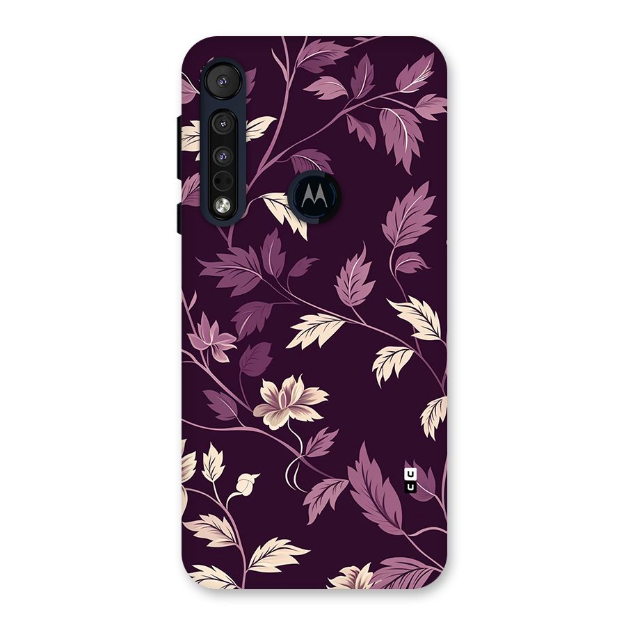 Traditional Florals Back Case for Motorola One Macro