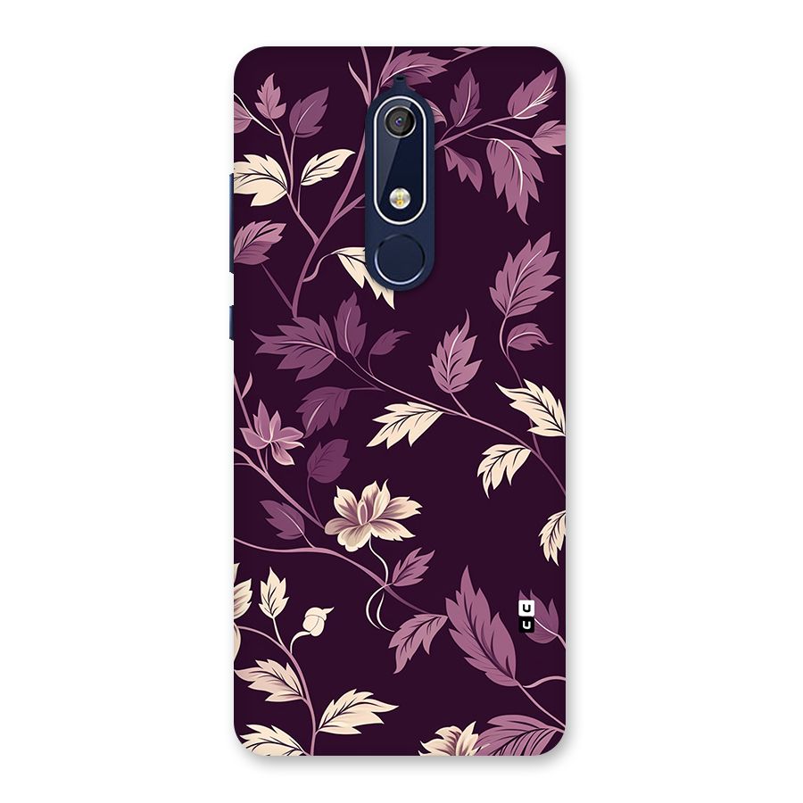 Traditional Florals Back Case for Nokia 5.1