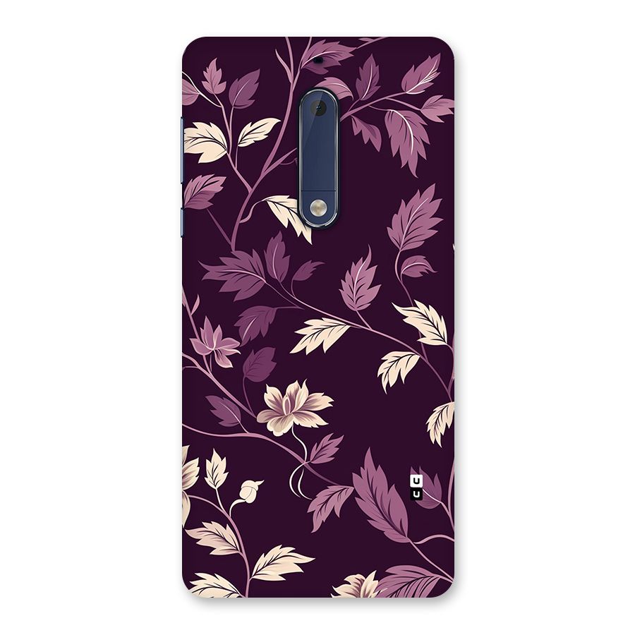 Traditional Florals Back Case for Nokia 5