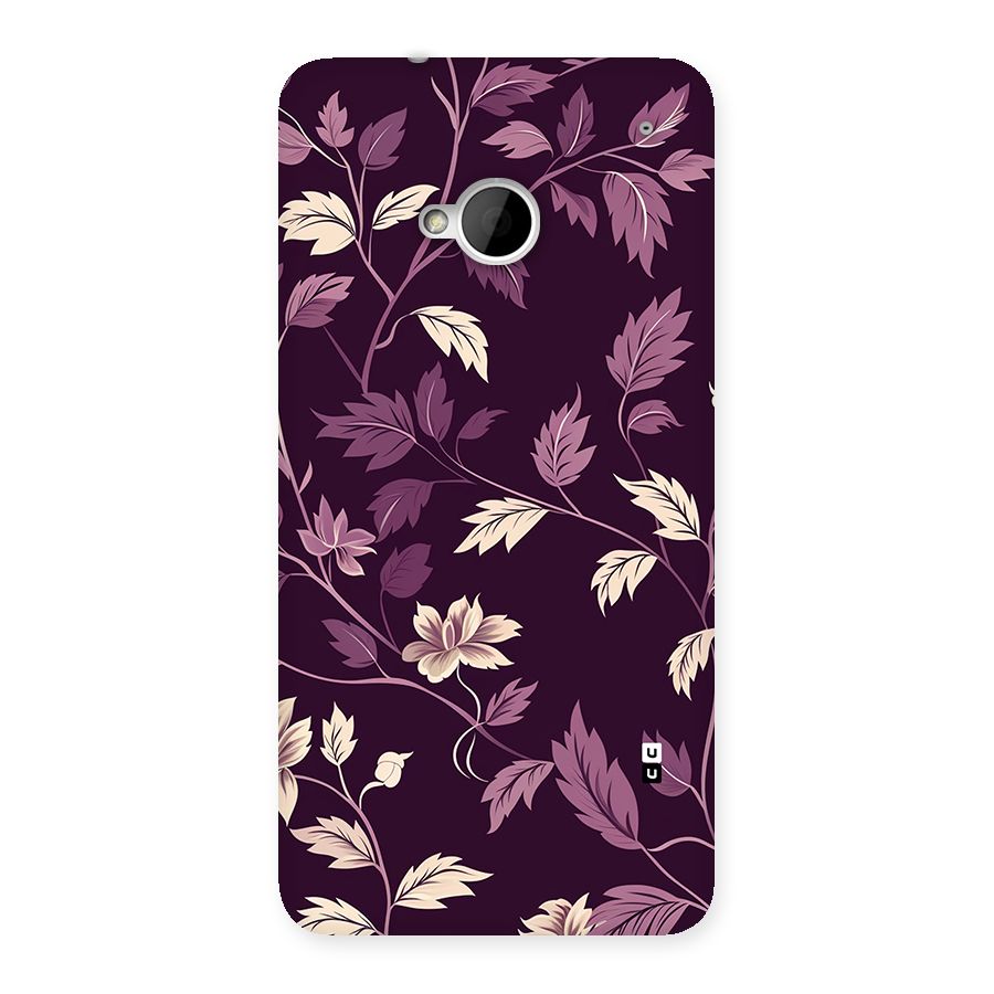 Traditional Florals Back Case for One M7 (Single Sim)