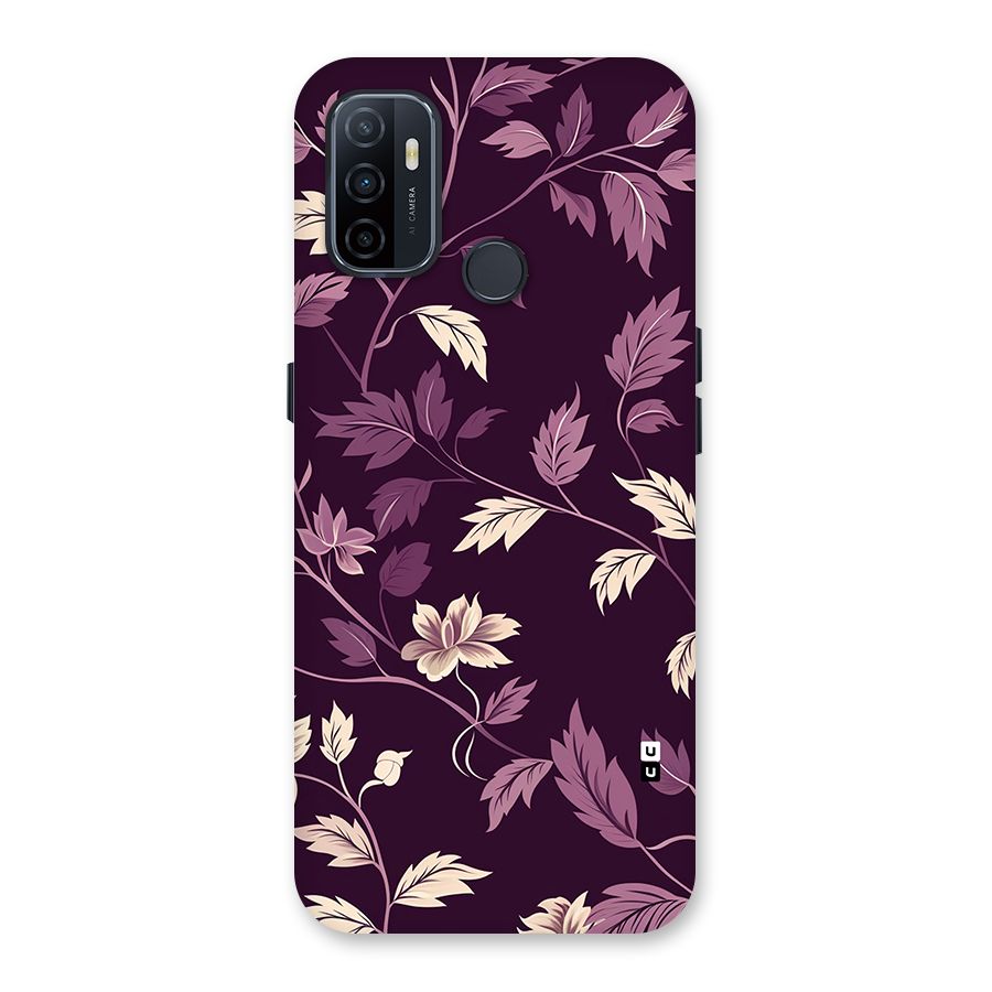 Traditional Florals Back Case for Oppo A32