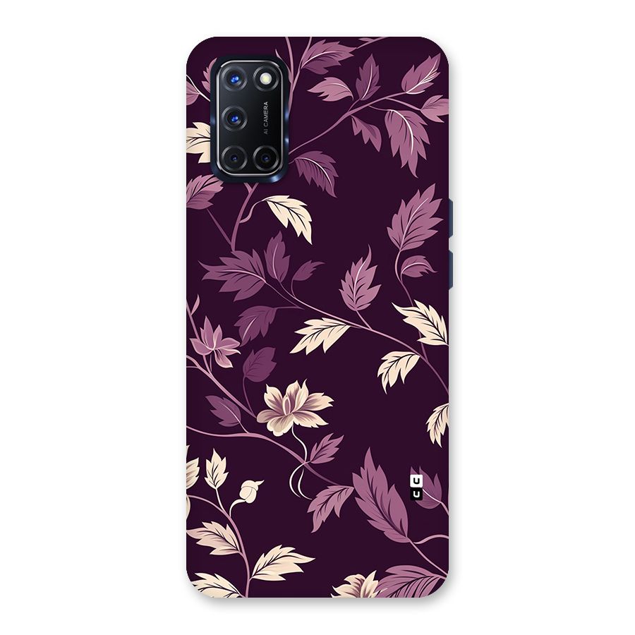 Traditional Florals Back Case for Oppo A52