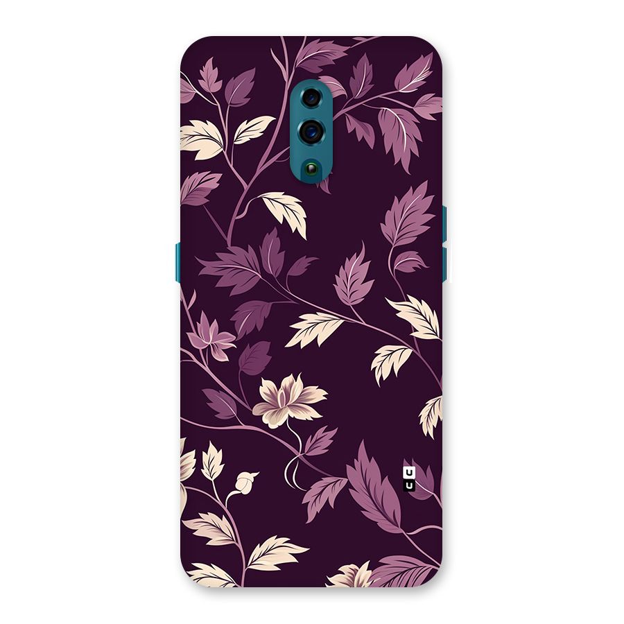 Traditional Florals Back Case for Oppo Reno