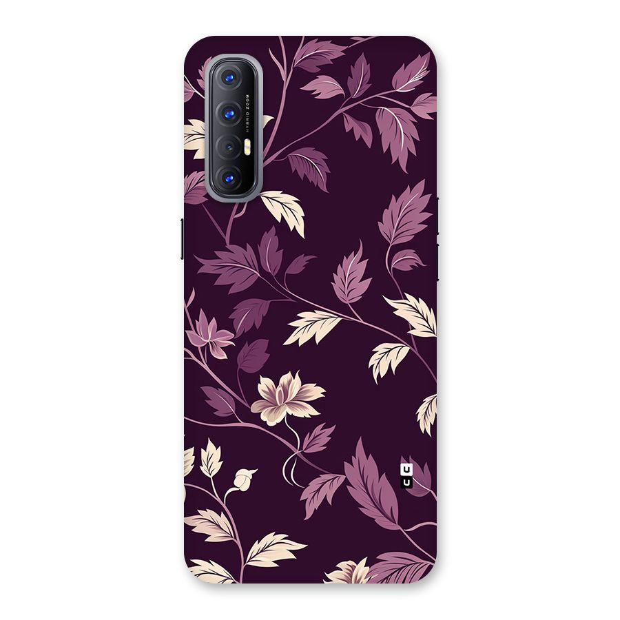 Traditional Florals Back Case for Oppo Reno3 Pro