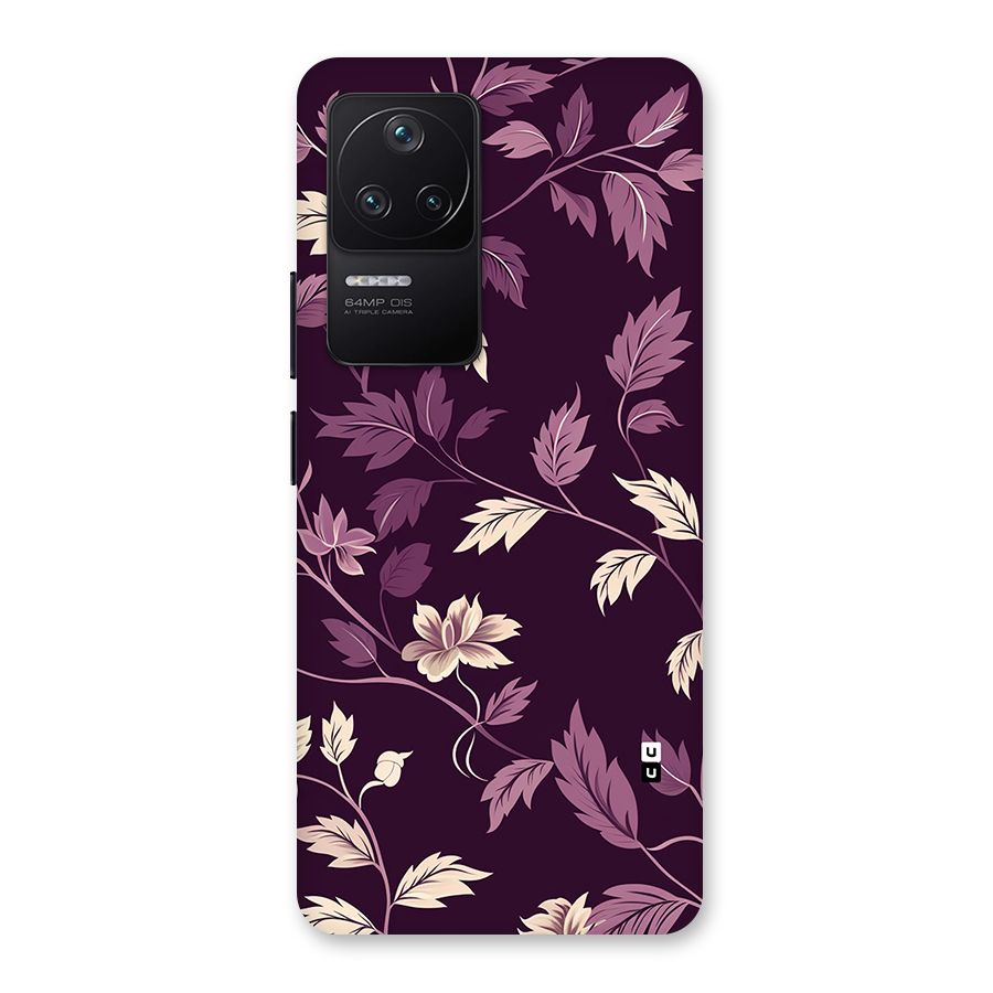 Traditional Florals Back Case for Poco F4 5G