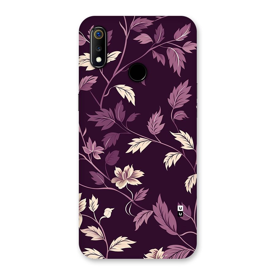 Traditional Florals Back Case for Realme 3