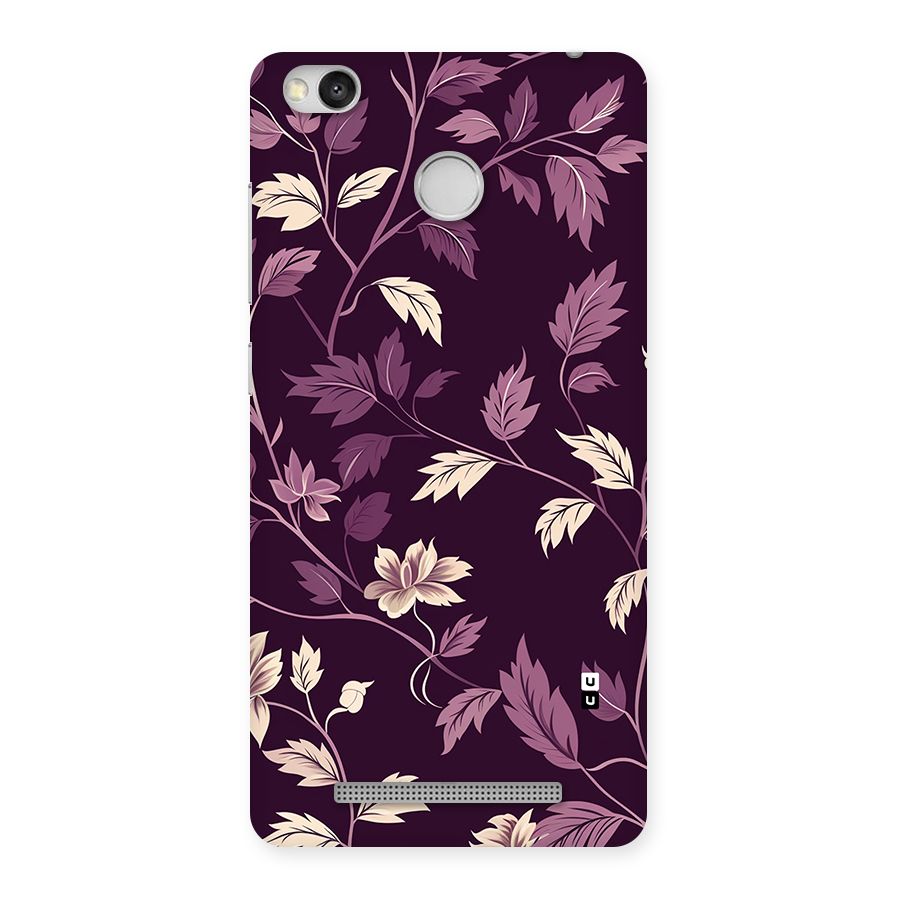 Traditional Florals Back Case for Redmi 3S Prime