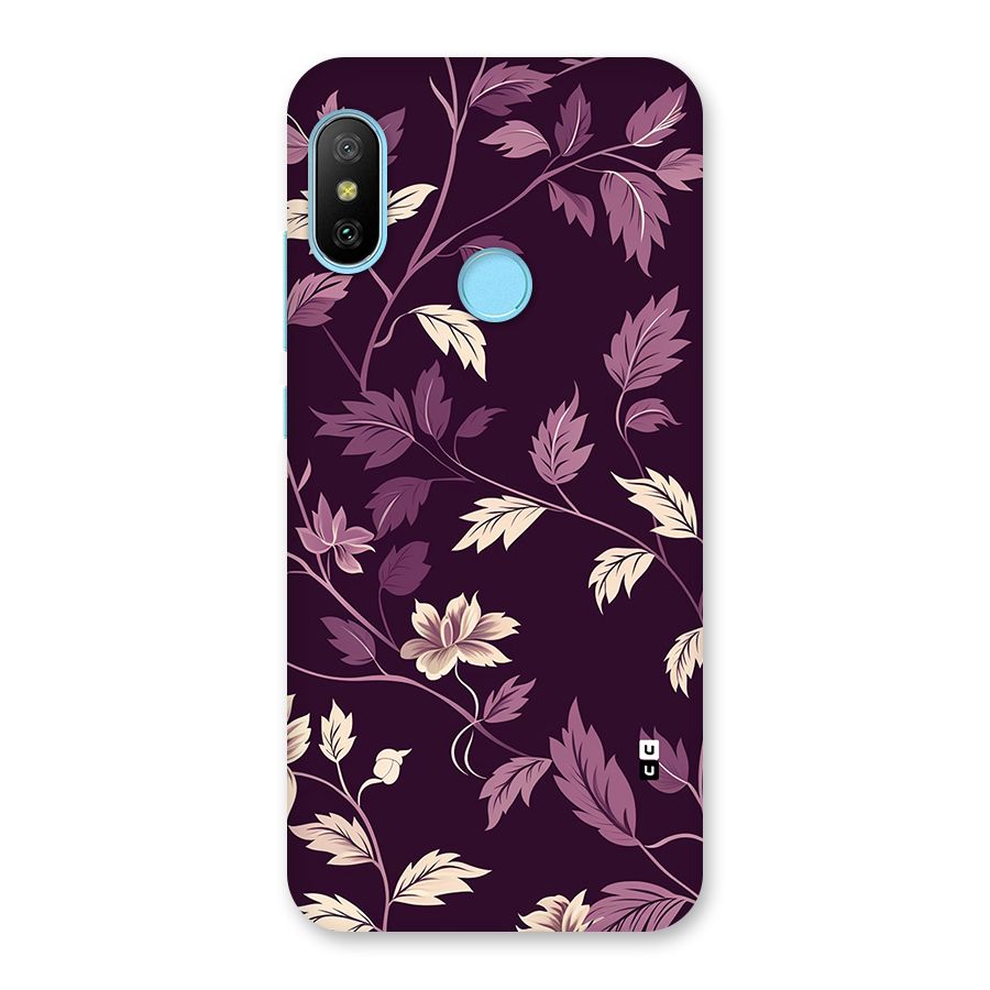 Traditional Florals Back Case for Redmi 6 Pro