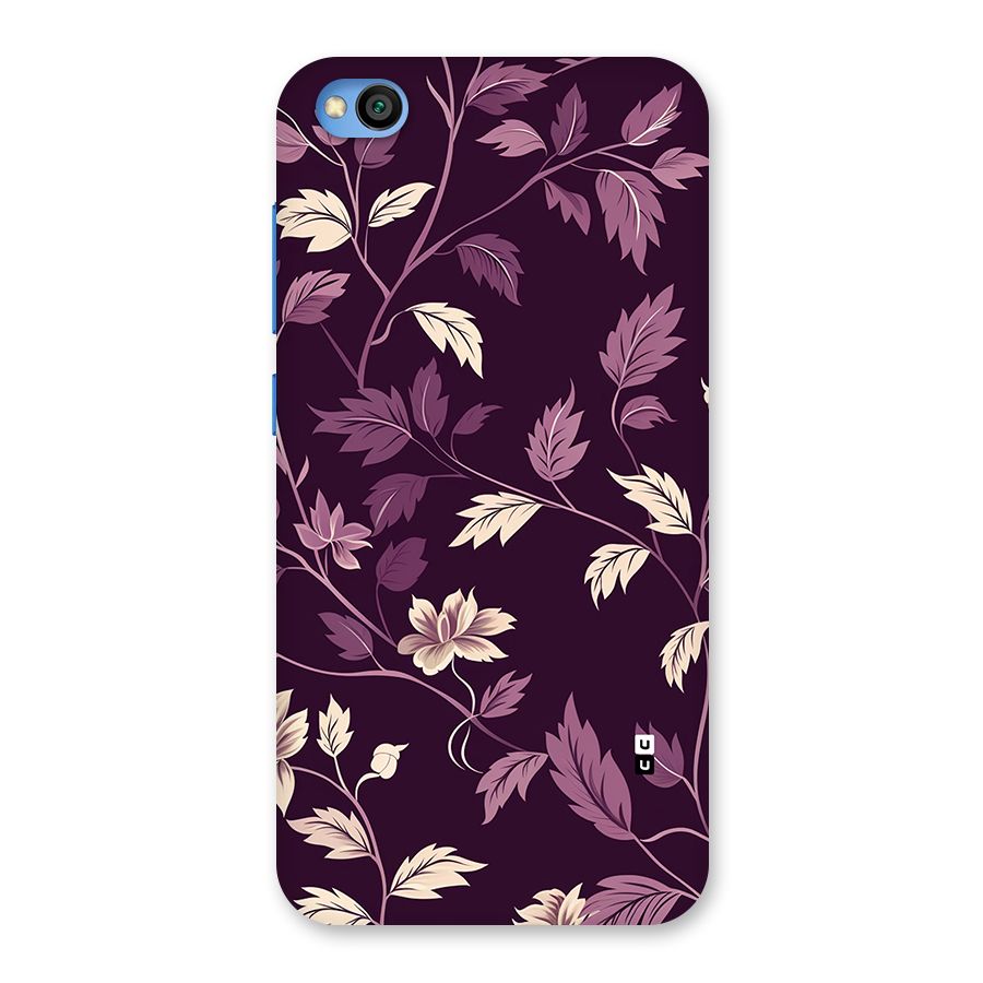 Traditional Florals Back Case for Redmi Go