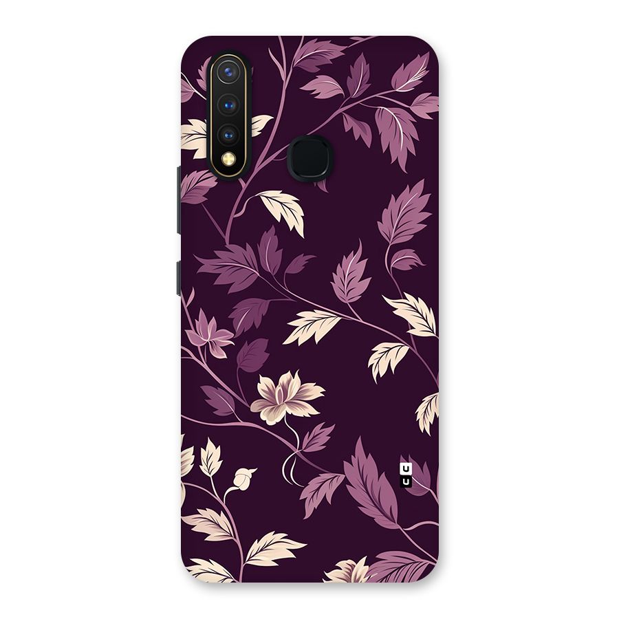 Traditional Florals Back Case for Vivo U20