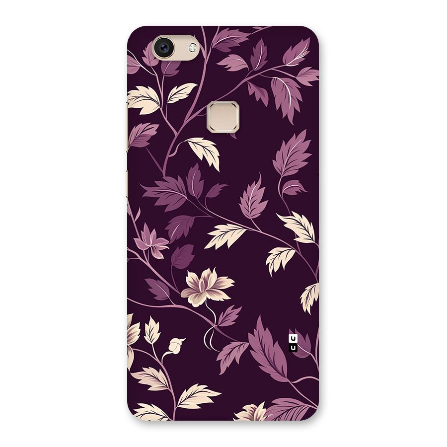 Traditional Florals Back Case for Vivo V7