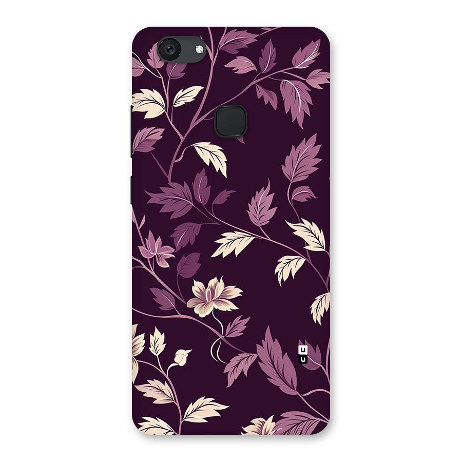 Traditional Florals Back Case for Vivo V7 Plus