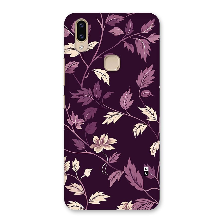 Traditional Florals Back Case for Vivo V9 Youth