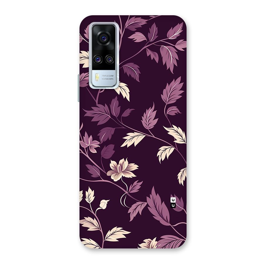 Traditional Florals Back Case for Vivo Y31
