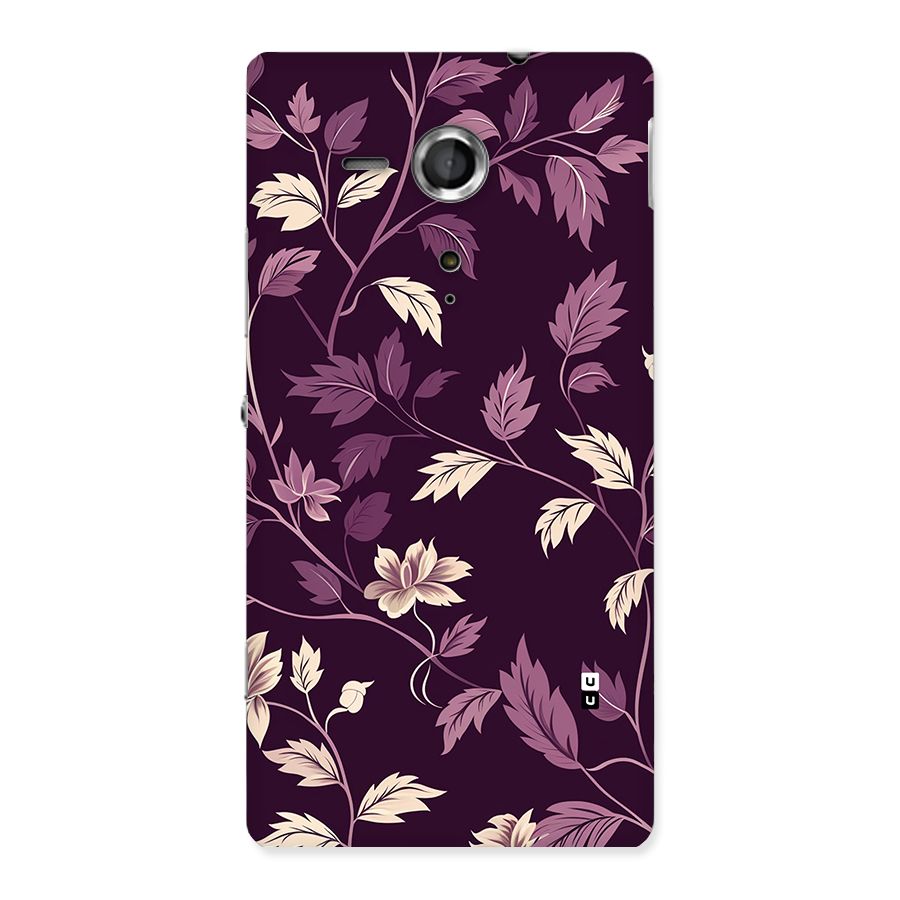 Traditional Florals Back Case for Xperia Sp
