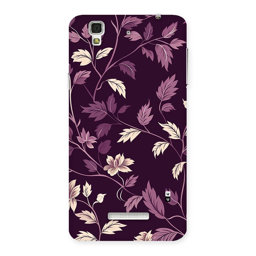 Traditional Florals Back Case for Yureka