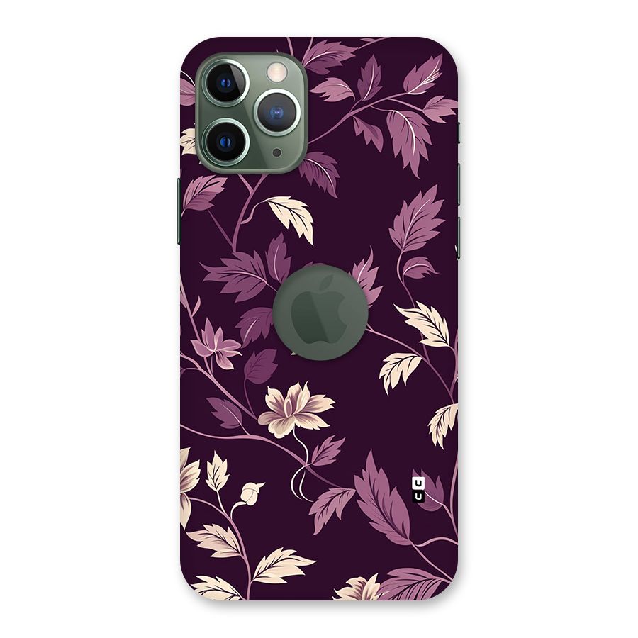 Traditional Florals Back Case for iPhone 11 Pro Logo Cut