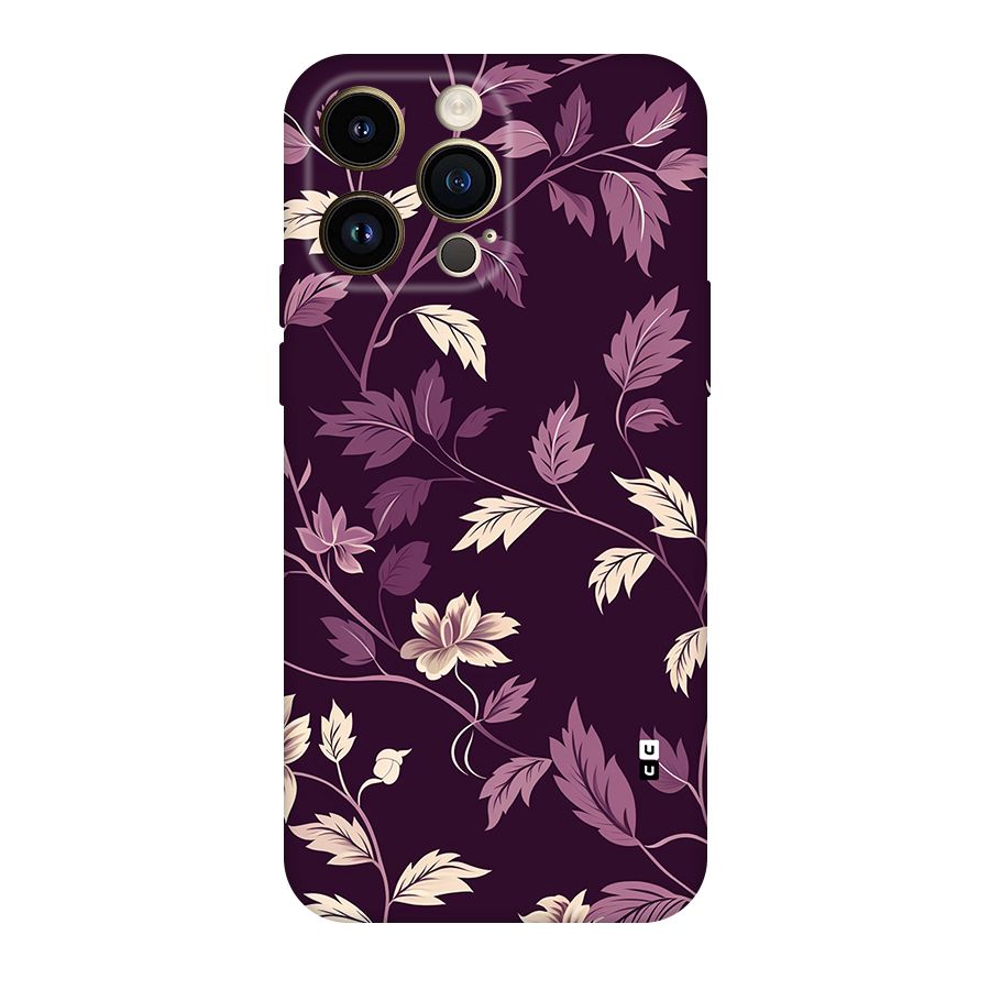 Traditional Florals Back Case for iPhone 14 Pro Max