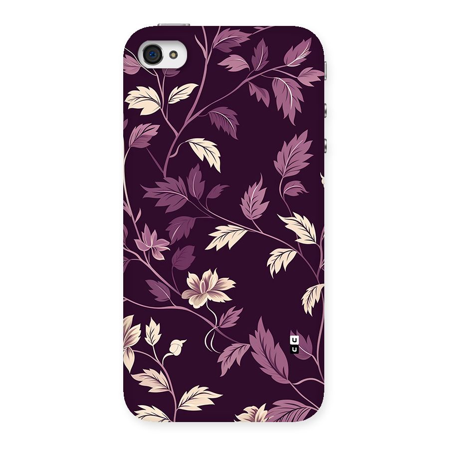 Traditional Florals Back Case for iPhone 4 4s