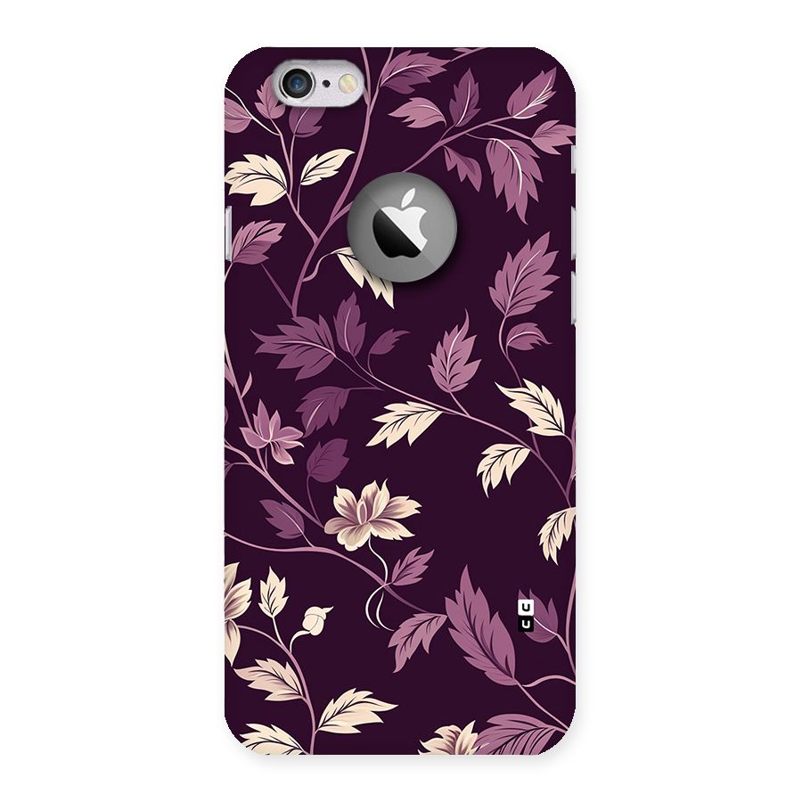 Traditional Florals Back Case for iPhone 6 Logo Cut