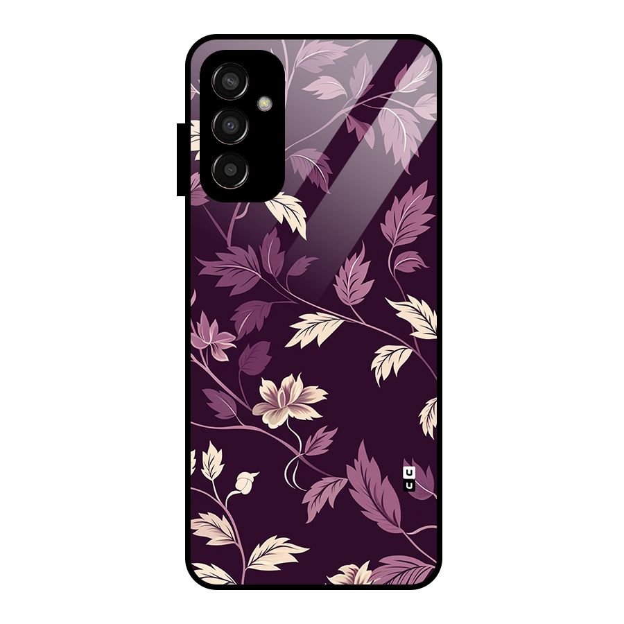 Traditional Florals Glass Back Case for Galaxy F13