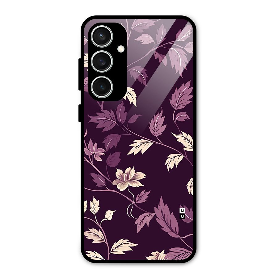 Traditional Florals Glass Back Case for Galaxy S23 FE