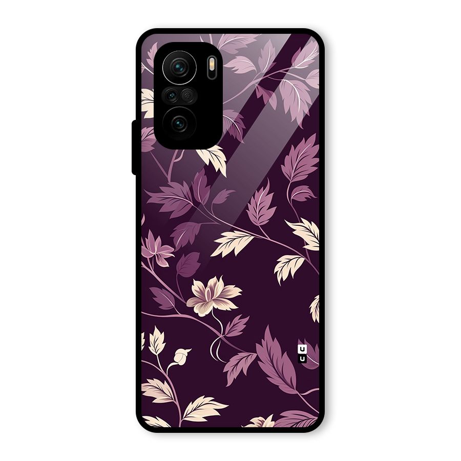Traditional Florals Glass Back Case for Mi 11X Pro