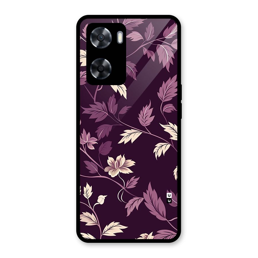 Traditional Florals Glass Back Case for OnePlus Nord N20 SE