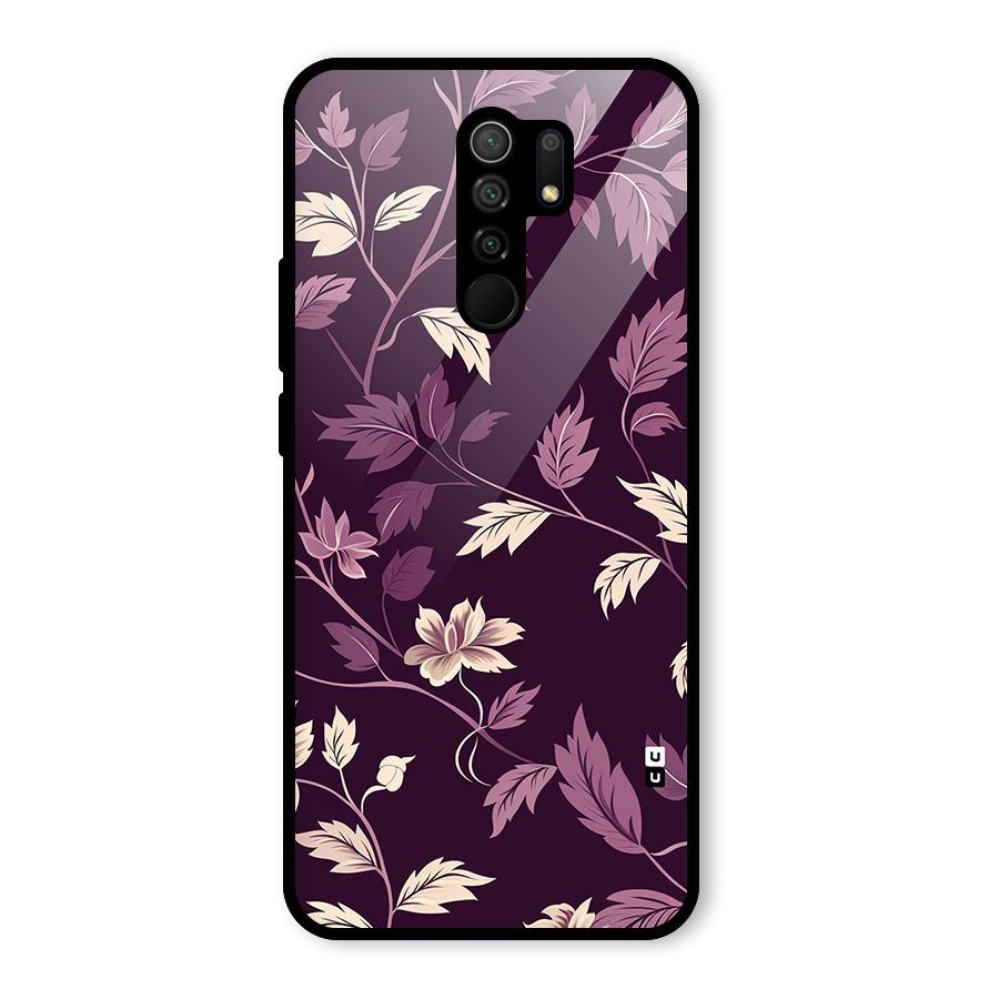 Traditional Florals Glass Back Case for Poco M2