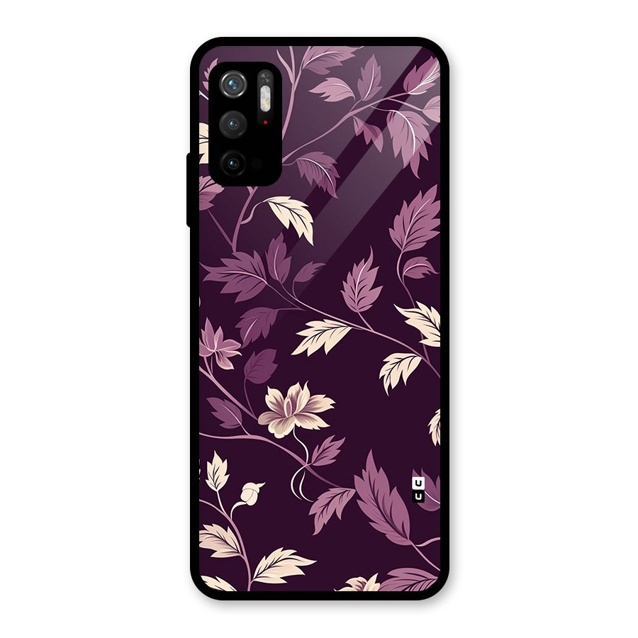 Traditional Florals Glass Back Case for Poco M3 Pro 5G