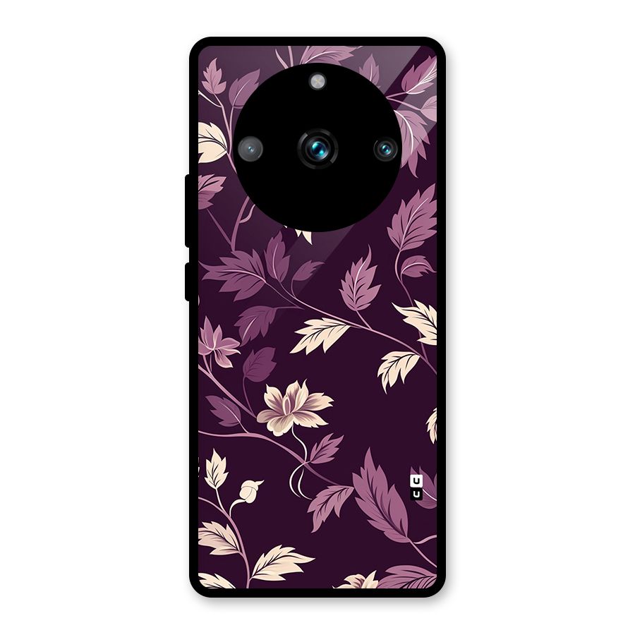 Traditional Florals Glass Back Case for Realme 11 Pro Plus