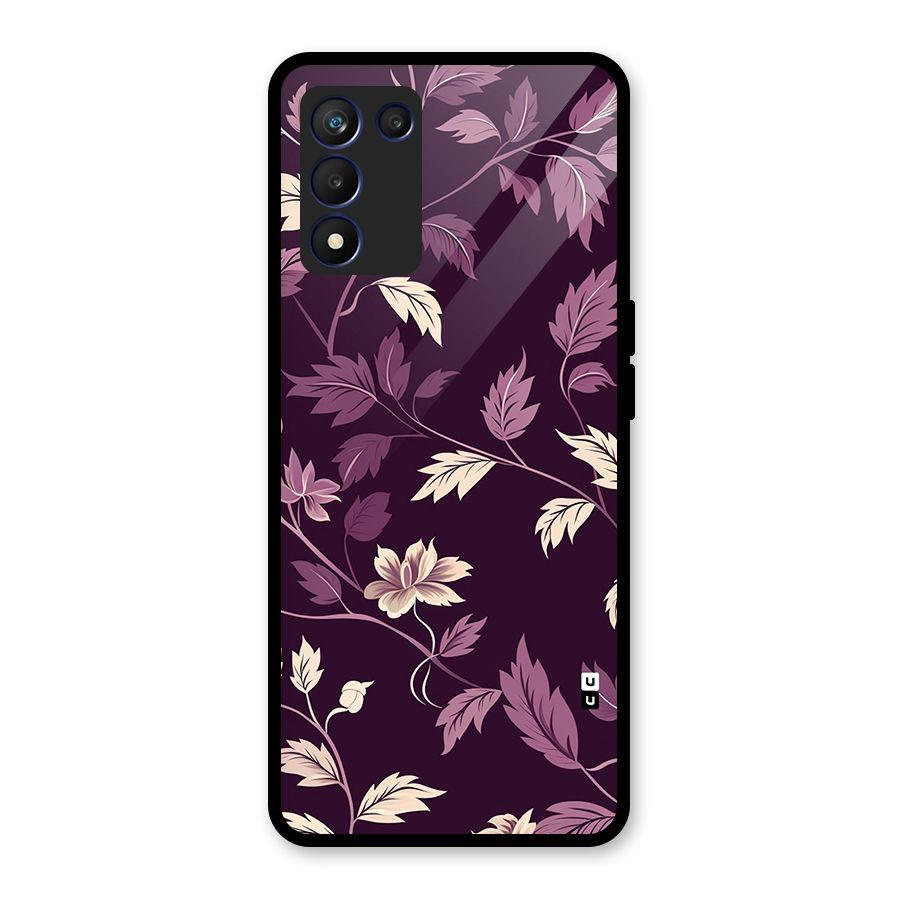 Traditional Florals Glass Back Case for Realme 9 5G Speed