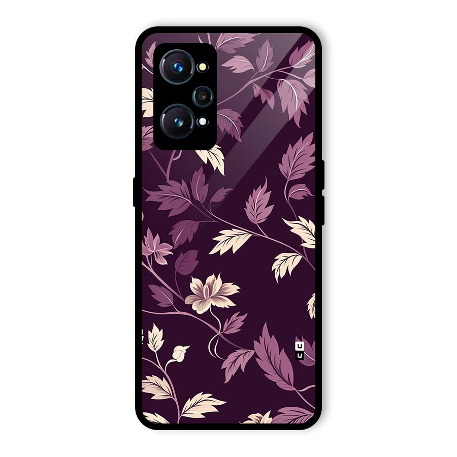Traditional Florals Glass Back Case for Realme GT Neo2