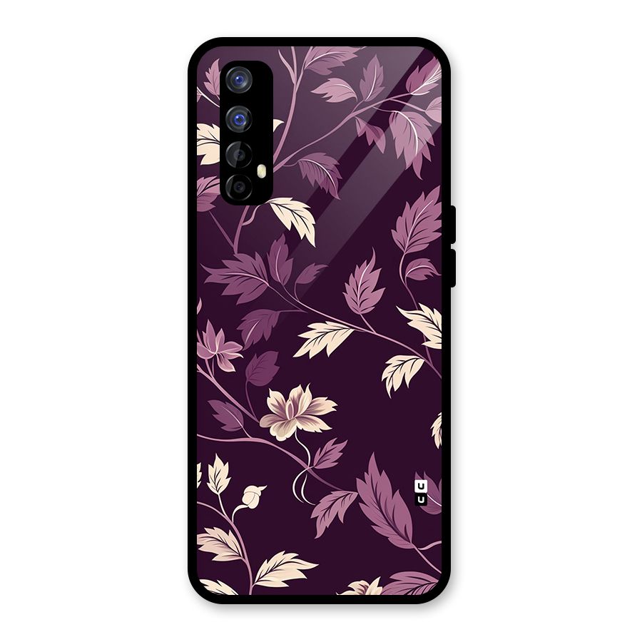Traditional Florals Glass Back Case for Realme Narzo 20 Pro