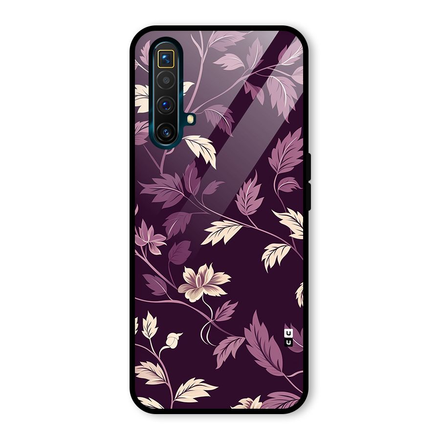 Traditional Florals Glass Back Case for Realme X3
