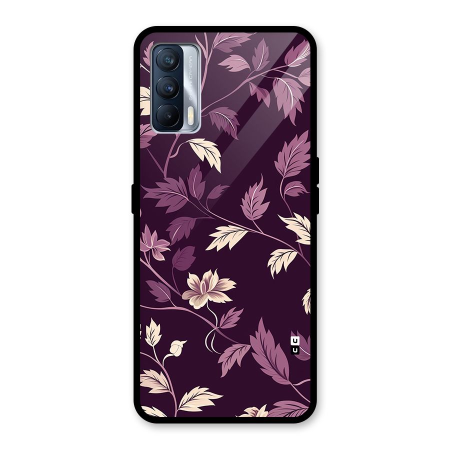 Traditional Florals Glass Back Case for Realme X7