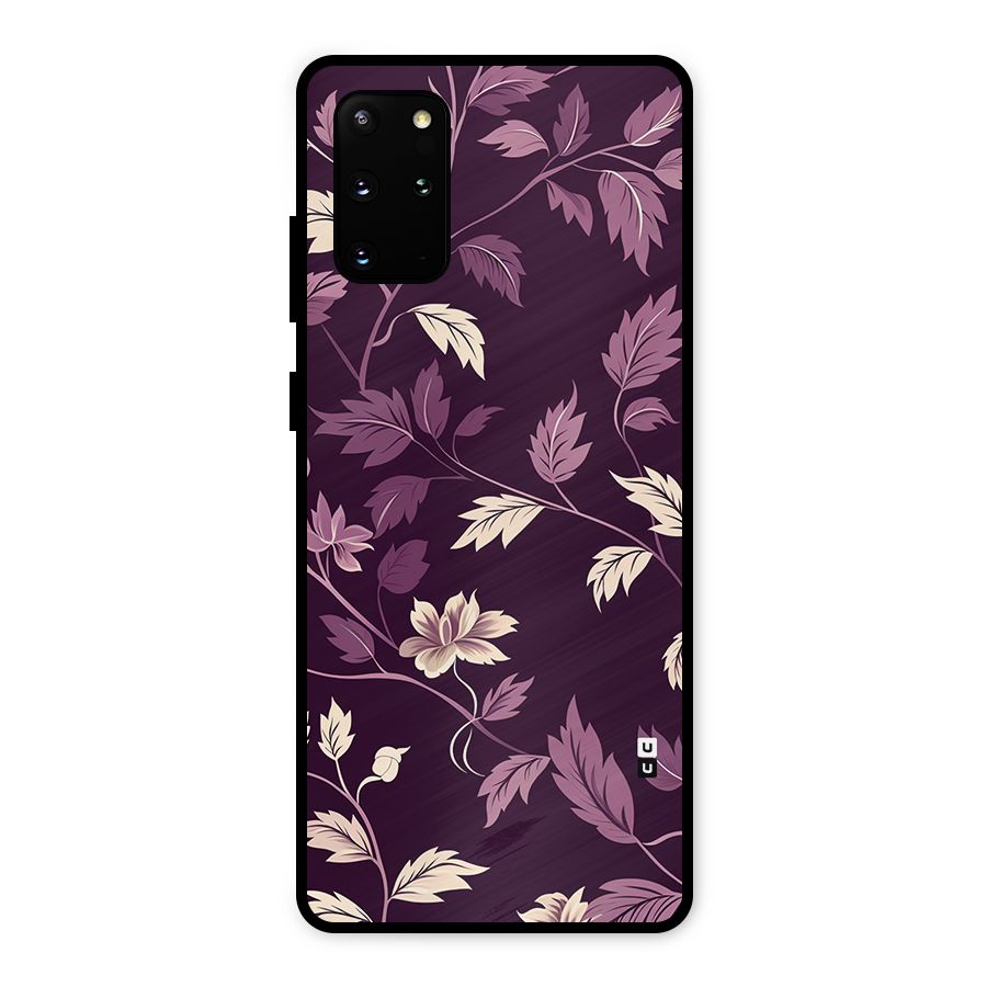 Traditional Florals Metal Back Case for Galaxy S20 Plus