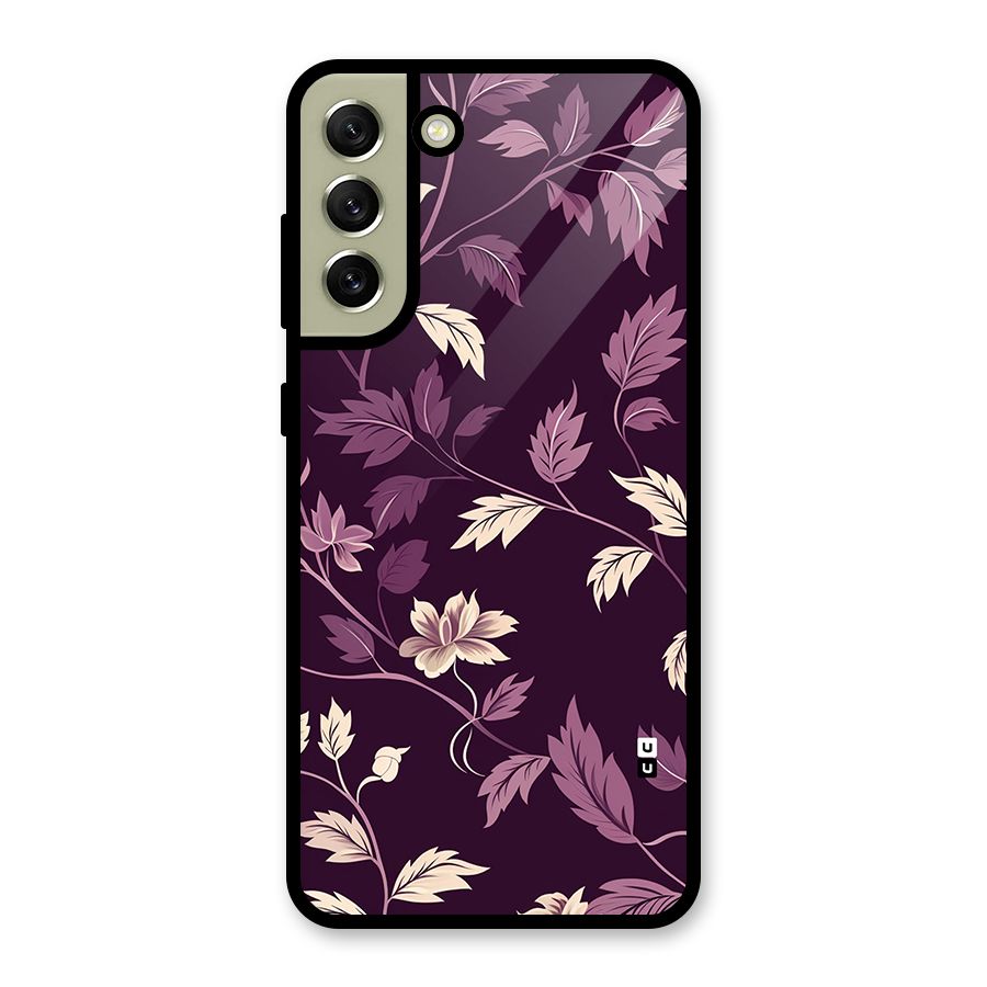 Traditional Florals Metal Back Case for Galaxy S21 FE 5G (2023)