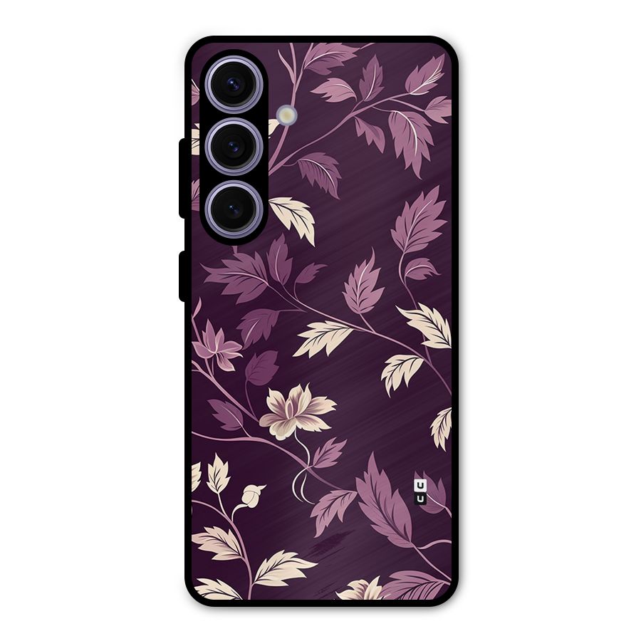 Traditional Florals Metal Back Case for Galaxy S24