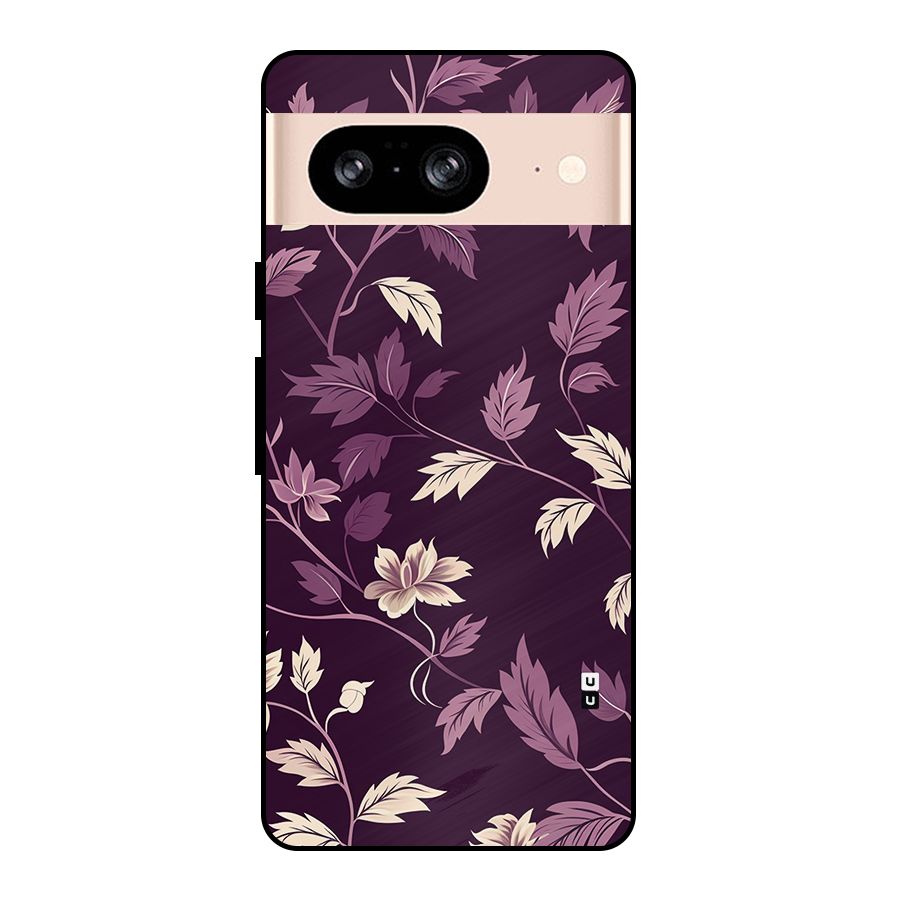 Traditional Florals Metal Back Case for Google Pixel 8