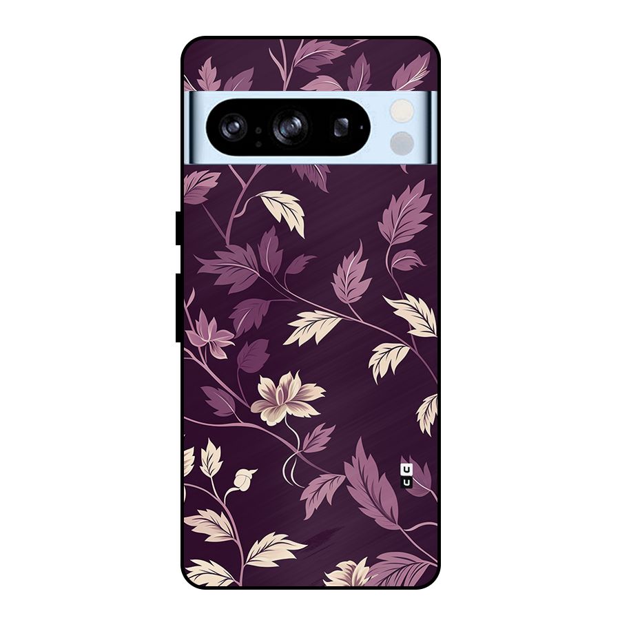 Traditional Florals Metal Back Case for Google Pixel 8 Pro