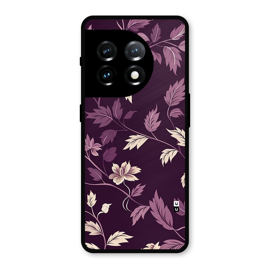 Traditional Florals Metal Back Case for OnePlus 11