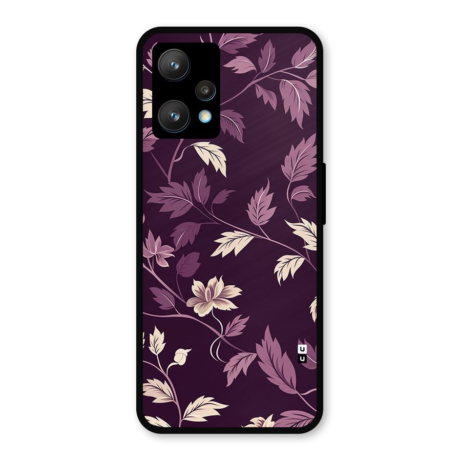 Traditional Florals Metal Back Case for Realme 9