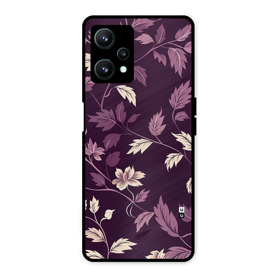 Traditional Florals Metal Back Case for Realme 9 Pro 5G