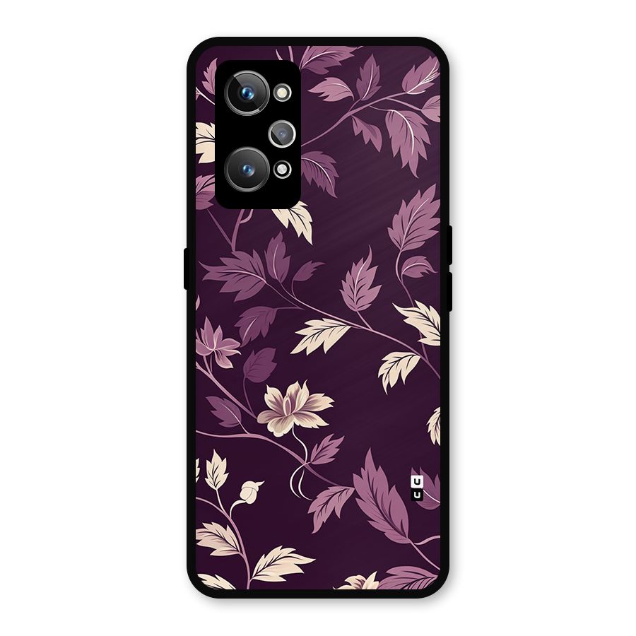 Traditional Florals Metal Back Case for Realme GT Neo 3T