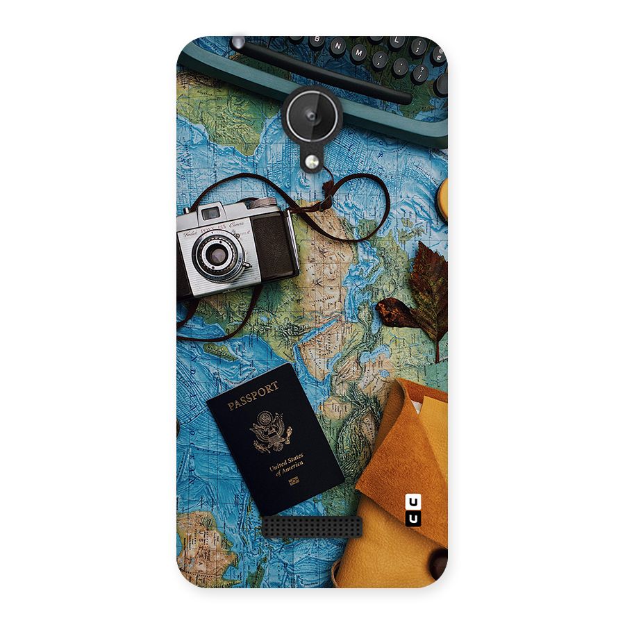 Travel Essentials Back Case for Canvas Spark Q380
